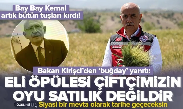 Reply from Minister Kirişci to Kılıçdaroğlu