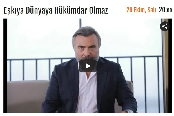 Eşkıya Dünyaya Hükümdar Olmaz 168. bölüm tek parça izle! EDHO yeni bölüm izle! - 1