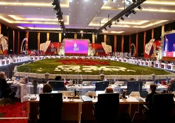 Hazine ve Maliye Bakanı Nureddin Nebati Endonezya'da G20 zirvesine katıldı