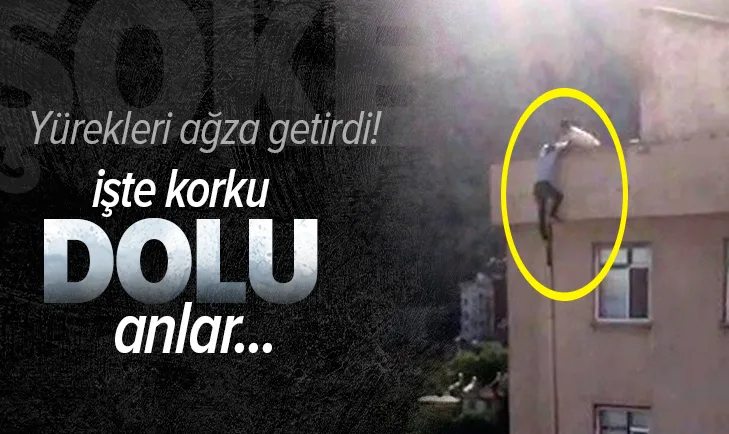 Yürekleri ağza getirdi! Korku dolu anlar…