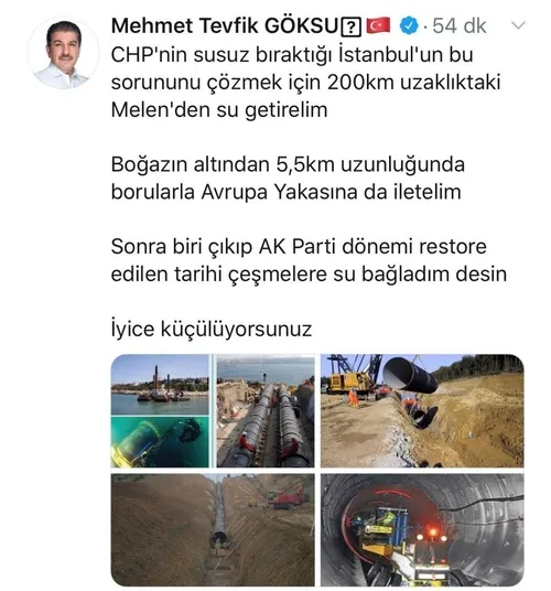 CHP’nin ’VIP su akıtma’ törenine sosyal medyadan tepki yağdı: İyice küçülüyorsunuz!