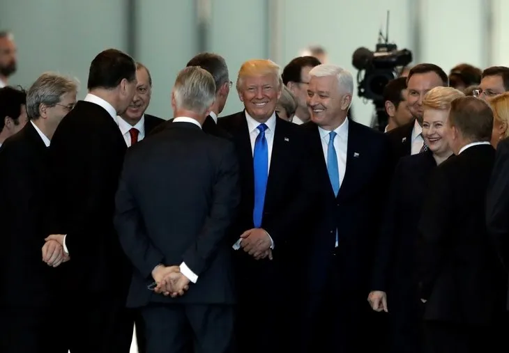 rdoğan, NATO Karargah binasının devir teslim törenine katıldı