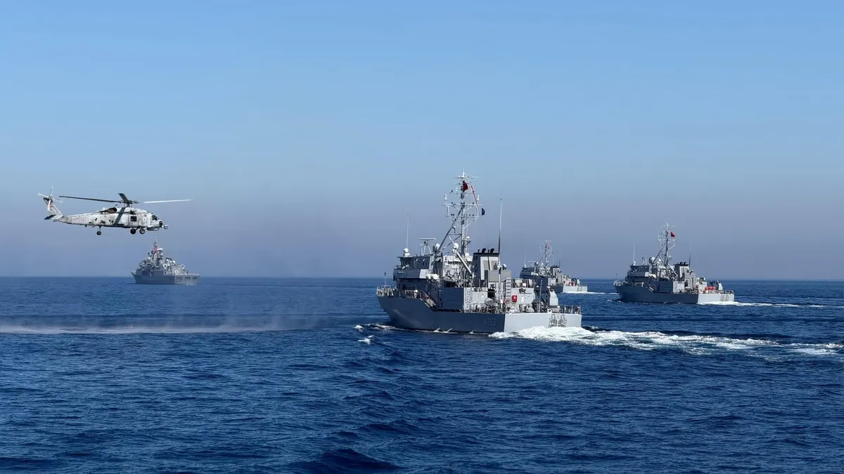 MSB'den Nusret-2026 tatbikatı paylaşımı! Mayınlara karşı müşterek güç