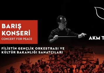Atatürk Kültür Merkezi'nde Barış Konseri! Filistin Gençlik Orkestrası ile Kültür ve Turizm Bakanlığı sanatçıları aynı sahnede buluşacak
