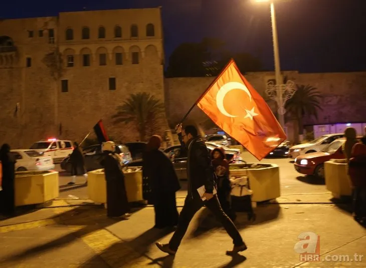 Libya'da Türkiye'nin tezkere kararı kutlandı