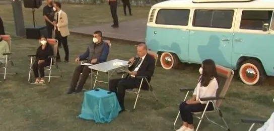 Başkan Erdoğan Mersin’de üniversite öğrencileriyle bir araya geldi: Cumhuriyet tarihinde görülmemiş projeler geliştirdik