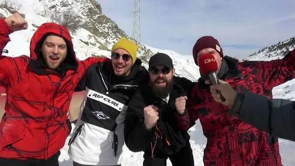 Turistlerin kayak için yeni gözdesi Yusufeli oldu - 3