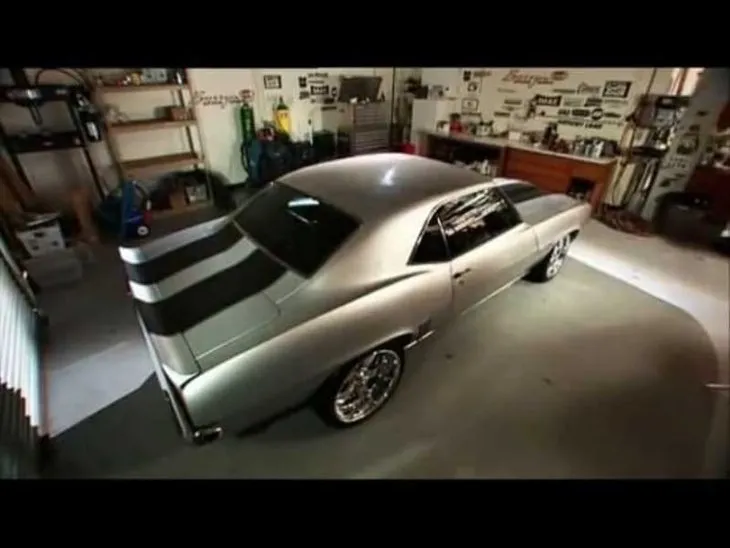 1969 model Camaro aracın son hali hayran bıraktı! Hurdalıktan satın almıştı