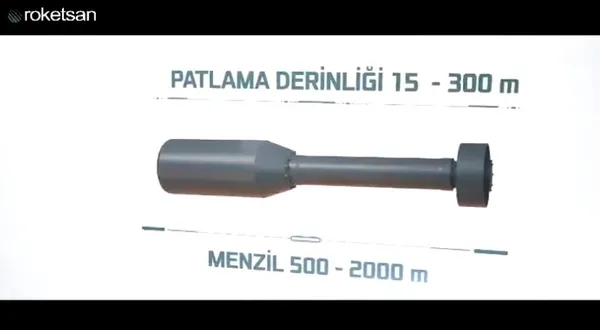 Türkiye’den yeni hamle! Denizaltı Savunma Harbi Roketi korku saldı