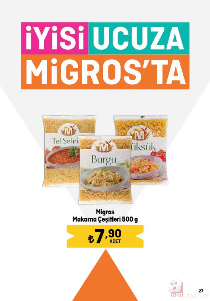 YÜZLERCE ÜRÜN İNDİRİMDE! Migros 10 Şubat indirim kataloğu yayında! İşte tüm ucuz ürünler ve fiyatları… 5