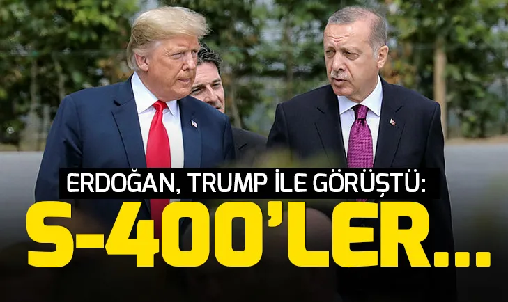 Son dakika: Başkan Erdoğan, ABD Başkanı Trump ile görüştü