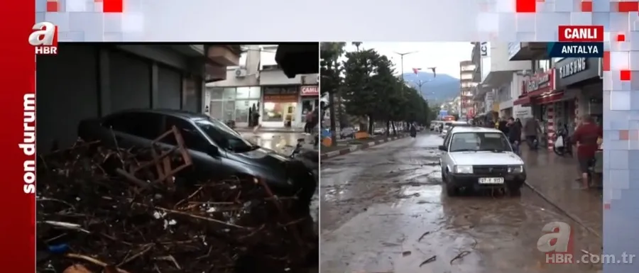 Antalya'da kuvvetli yağış sele neden oldu: Acı haber geldi! Kumluca ve Finike'de eğitime 1 gün ara verildi | Hayati uyarı 11