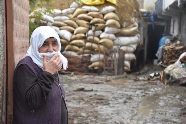 Sarıkamış sel sularına boğuldu! Çok sayıda ev zarar gördü - 1