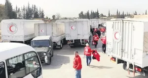 Katil Esad insani yardıma izin vermedi