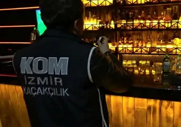 İzmir'de polis ekipleri alarmda! Sahte içkiler ele geçirildi