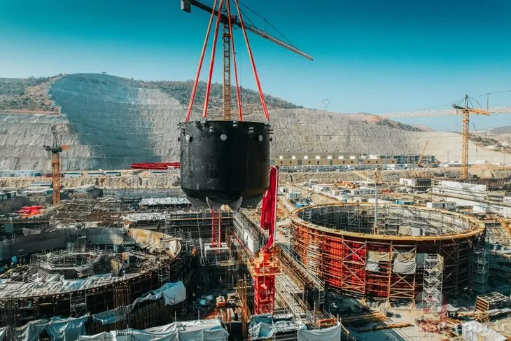 Akkuyu Nükleer Güç Santrali’nde yeni gelişme: Kor tutucu sahada! 144 ton
