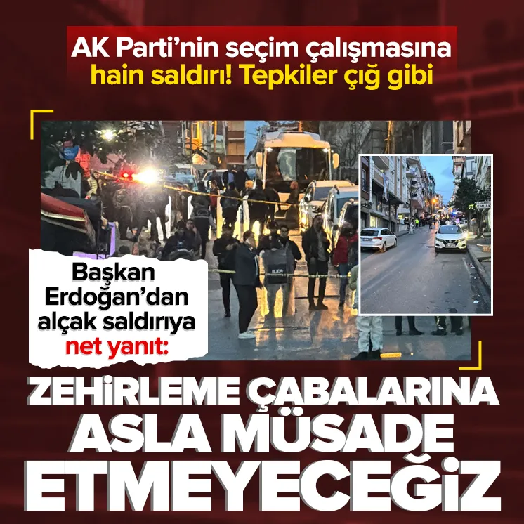AK Parti’nin seçim çalışmasındaki saldırıya çığ gibi tepki