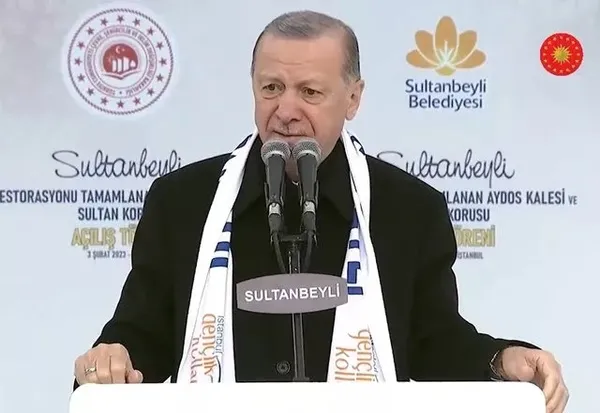 İstanbul’un Fethi buradan başladı! 33 yıl önce keşfedilmişti! Aydos Kalesi bugün Başkan Erdoğan tarafından açıldı