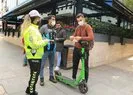 Elektrikli scooter denetimi: Tek tek kontrol edildi