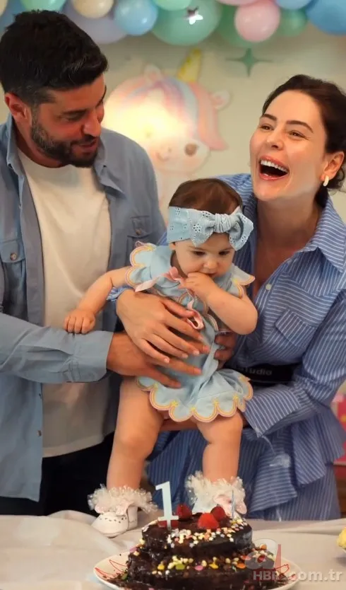 Berk Oktay'ın kızı Mira Milena sevimliliğiyle "maşallah" dedirtti 3