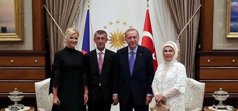 Başkan Erdoğan'dan Çekya Başbakanı onuruna yemek