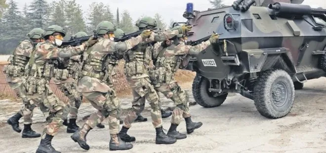 Teröristlere sahayı dar edecekler! Dört dörtlük eğitim