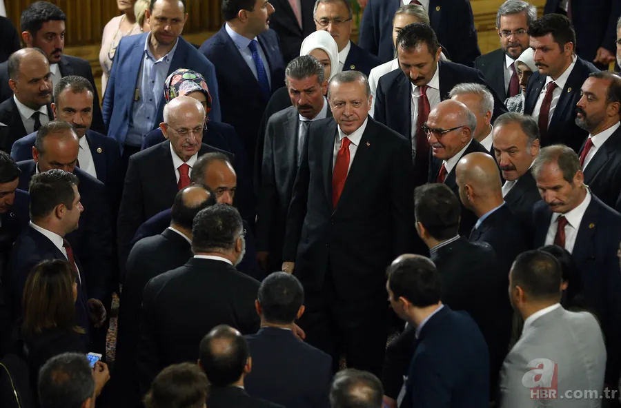 Yeni yasama yılı resepsiyonundan renkli görüntüler 24