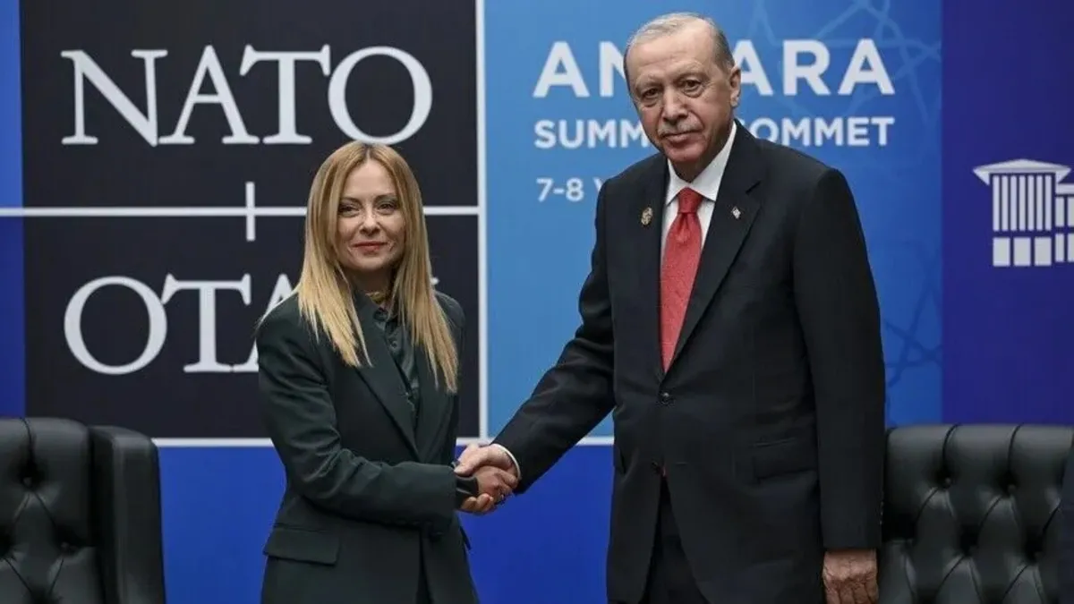 Başkan Erdoğan'dan İtalya Başbakanı Meloni'ye tebrik mesajı