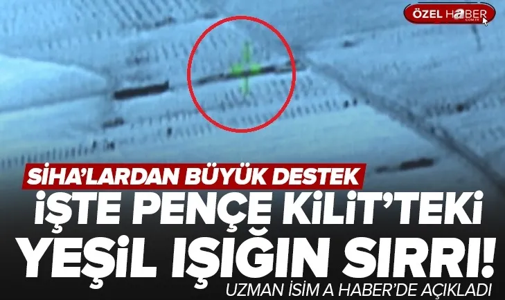 Pençe-Kılıçta SİHA desteği! SİHAlar aydınlattı...