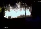 İş yerini kundaklamaya çalışan şüpheli kendini yaktı