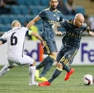 Zorya Luhansk - Fenerbahçe maçından kareler