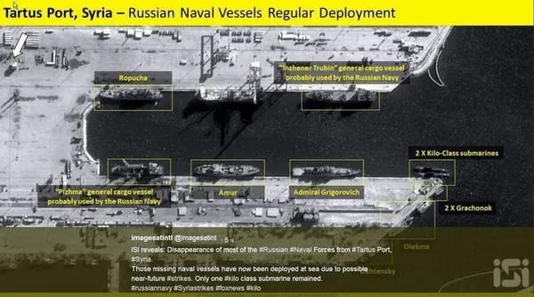 Rus savaş gemileri üsleri terk etti! Açık denizde savaş konumu aldı - 1