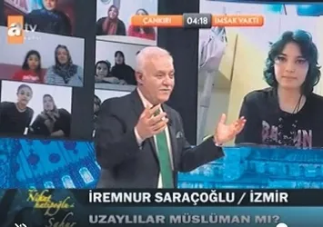 Nihat Hatipoğlu'nu gülümseten soru: Uzaylılar Müslüman mı?
