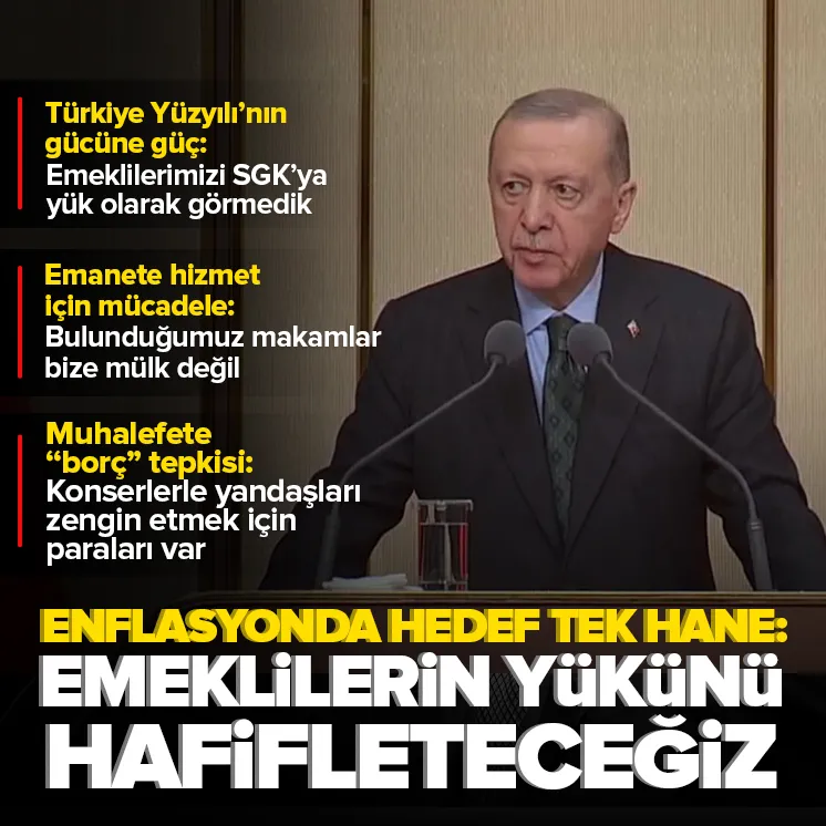 Başkan Erdoğan’dan enflasyon mesajı