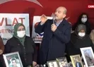 Bakan Soylu’dan evlat nöbetindeki ailelere ziyaret