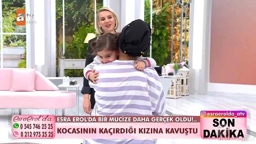 Esra Erol'da hasret sona erdi! Çift karakterli eşinin kaçırdığı 2 yaşındaki kızına kavuştu | Gözyaşları sel oldu 9