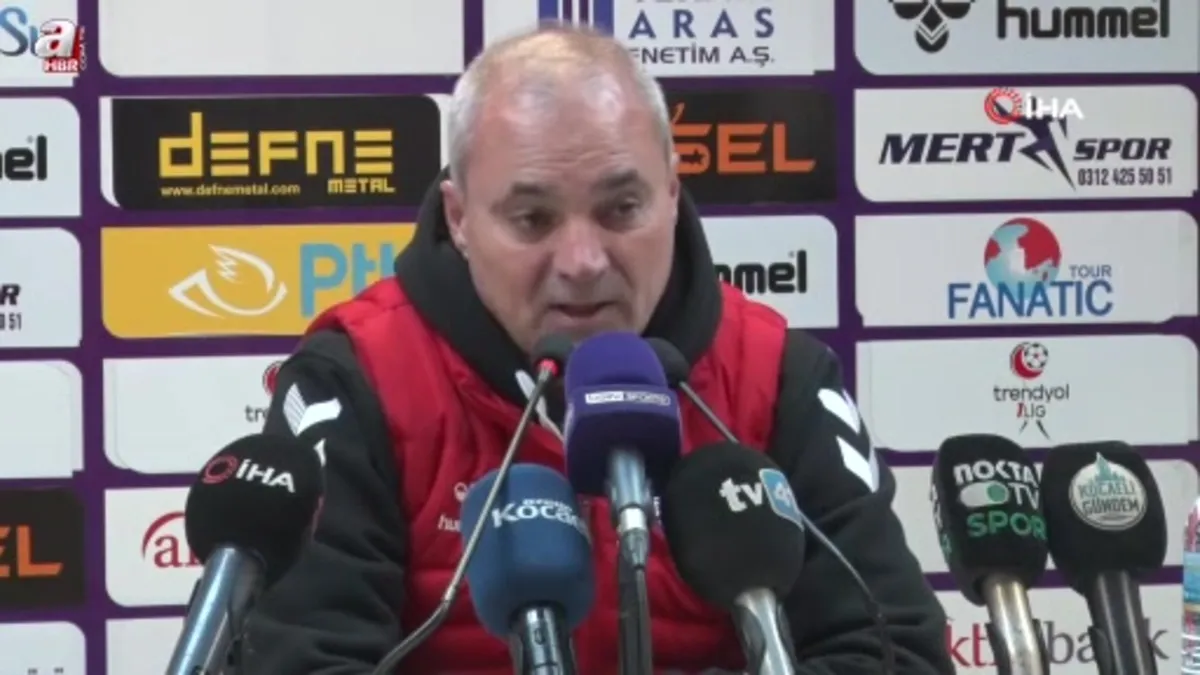 Ankara Keçiörengücü Teknik Direktörü Erkan Sözeri: Biz bu oyun anlayışını devam ettirelim istiyoruz