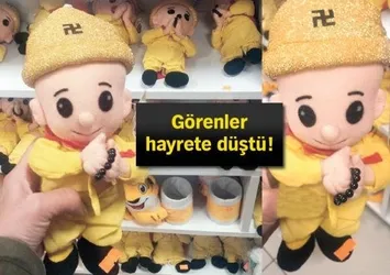 Bolu'da dinlenme tesisinde Nazi bebeği