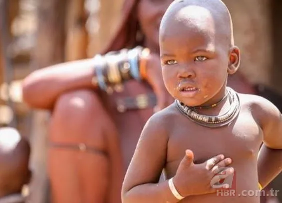 Dünyanın en ilginç kabilesi! Himba kabilesinin kadınları hamile kalmak için... 6