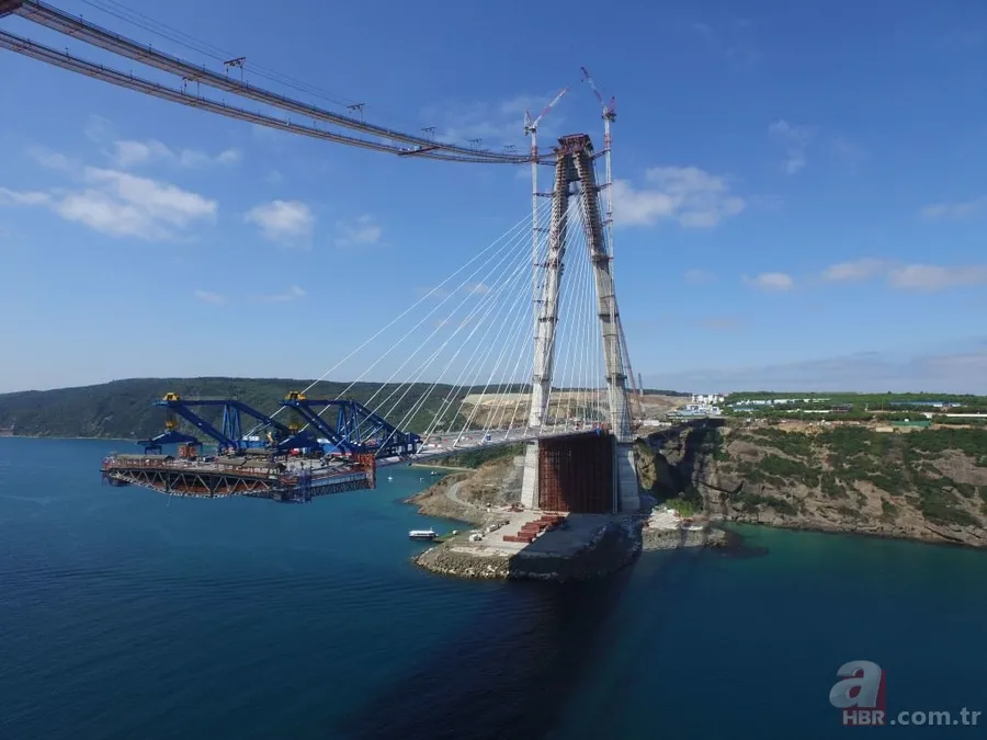 Yapımı 39 ay süren Yavuz Sultan Selim Köprüsü'nden 39 fotoğraf 8