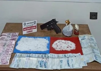 Kayseri'de uyuşturucu operasyonu: 10 gözaltı