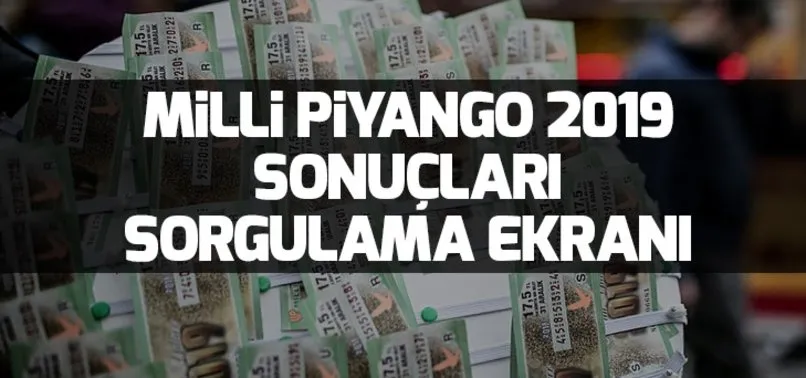 Milli Piyango sonuçları ne zaman açıklanacak? Milli Piyango kazanan numaralar