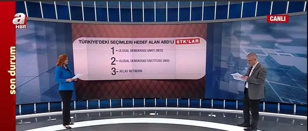 Türkiye seçimleri ABD’li STK’ların hedefinde! Fondaş medya kuruluşlarına böyle para akıtıyorlar! Kenan Kıran A Haber’de tek tek açıkladı
