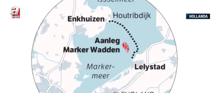 Dünya haritasına yeni bir ada eklendi! Hollanda’nın yapay güzelliği: Marker Wadden