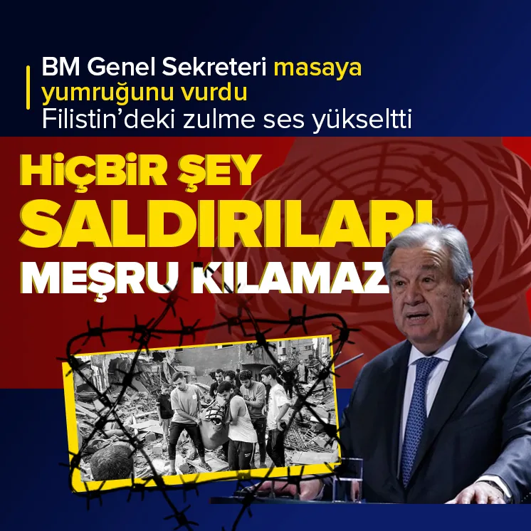 BMden İsraile sert tepki!