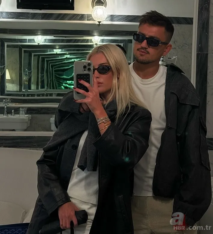 Cengiz Ünder'den sevgilisi Bilge Yenigül'e sürpriz kutlama! Ağzı açık kaldı 1