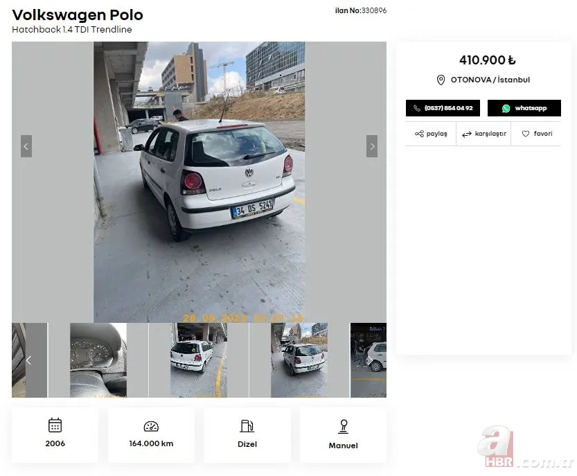 Renault ekim ayı yenilenmiş 2. El araç modelleri ve fiyatlarını açıkladı! 230 bin TL’den başlayan fiyatlarla Fiat, Renault, Peugeot, Volkswagen, Hyundai... 17