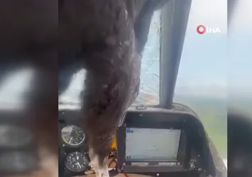 Uçakta akılalmaz olay! Kanlar içinde kaldı