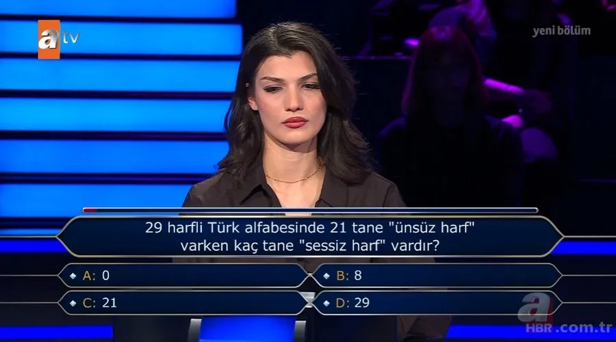 Milyoner'de alfabe sorusu damga vurdu! Verdiği yanıtla herkesi şoke etti 6