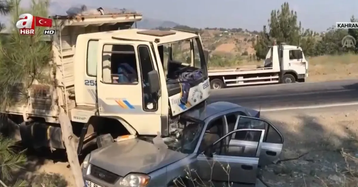 Polis memuru kazada can verdi |Video